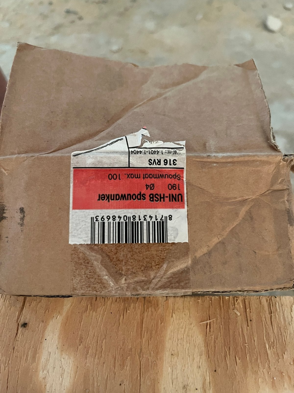 Spouwankers verzinkt en RVS - Diverse maten beschikbaar, Ophalen, 100 tot 250 mm, Overige typen, Nieuw
