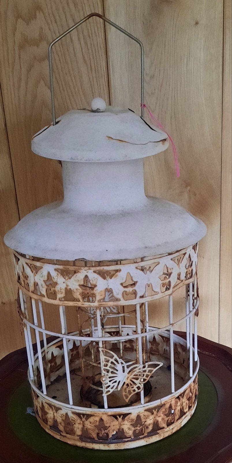 Brocante lantaarn, Ophalen of Verzenden