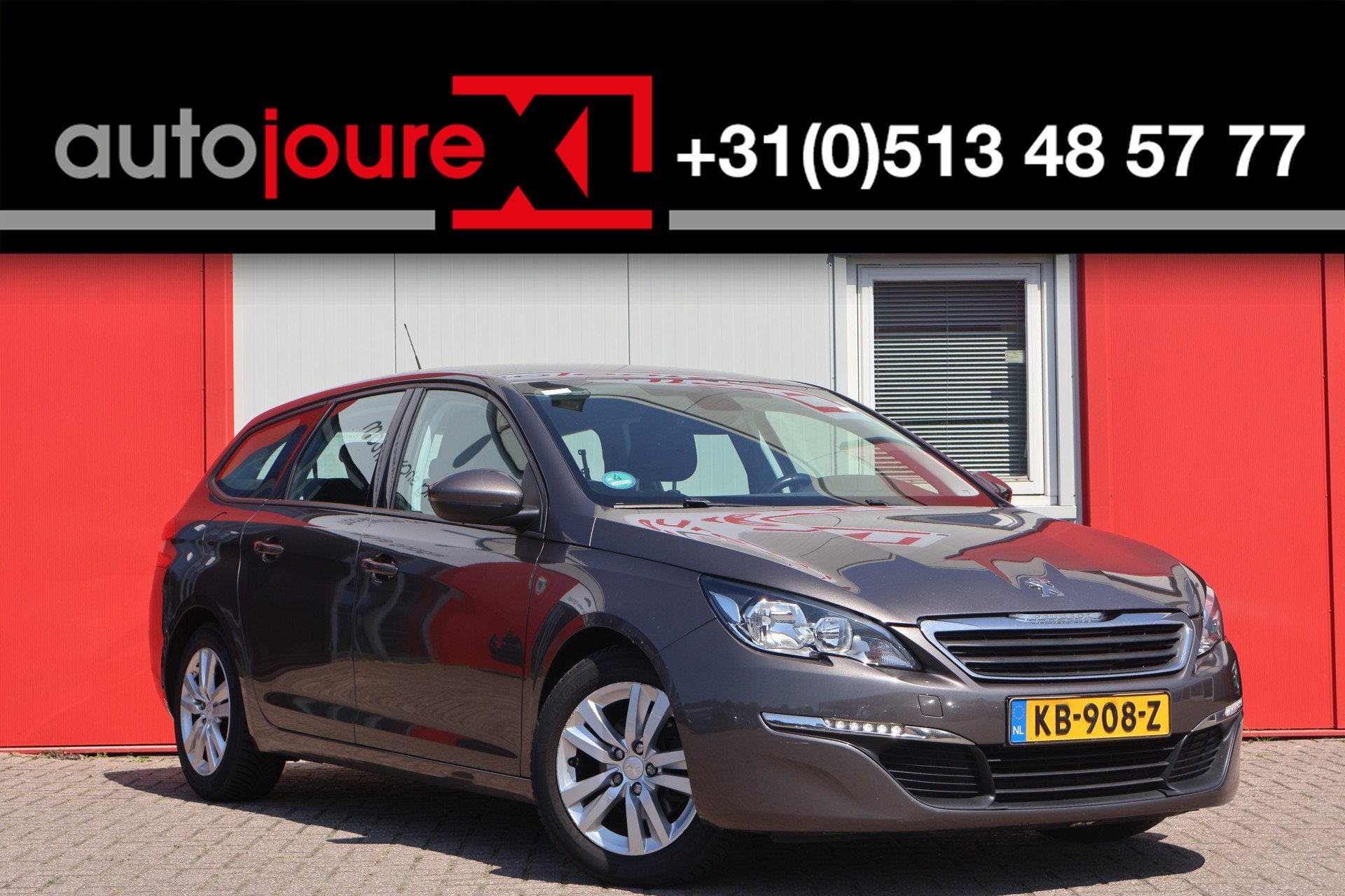 Peugeot 308 SW 1.6 HDI Access (bj 2015), Auto's, Voorwielaandrijving, Euro 5, Stof, Gebruikt