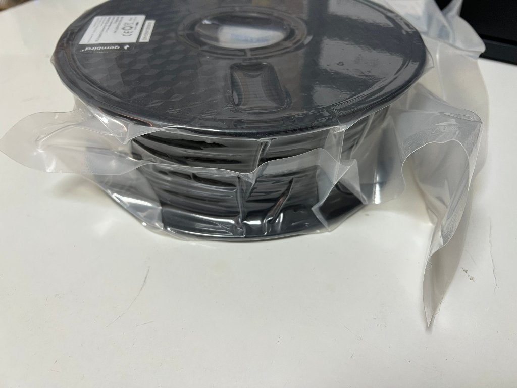 Gembird 3D Filament PLA 1,75 1kg ZWART, S, Nieuw, Ophalen of Verzenden, S