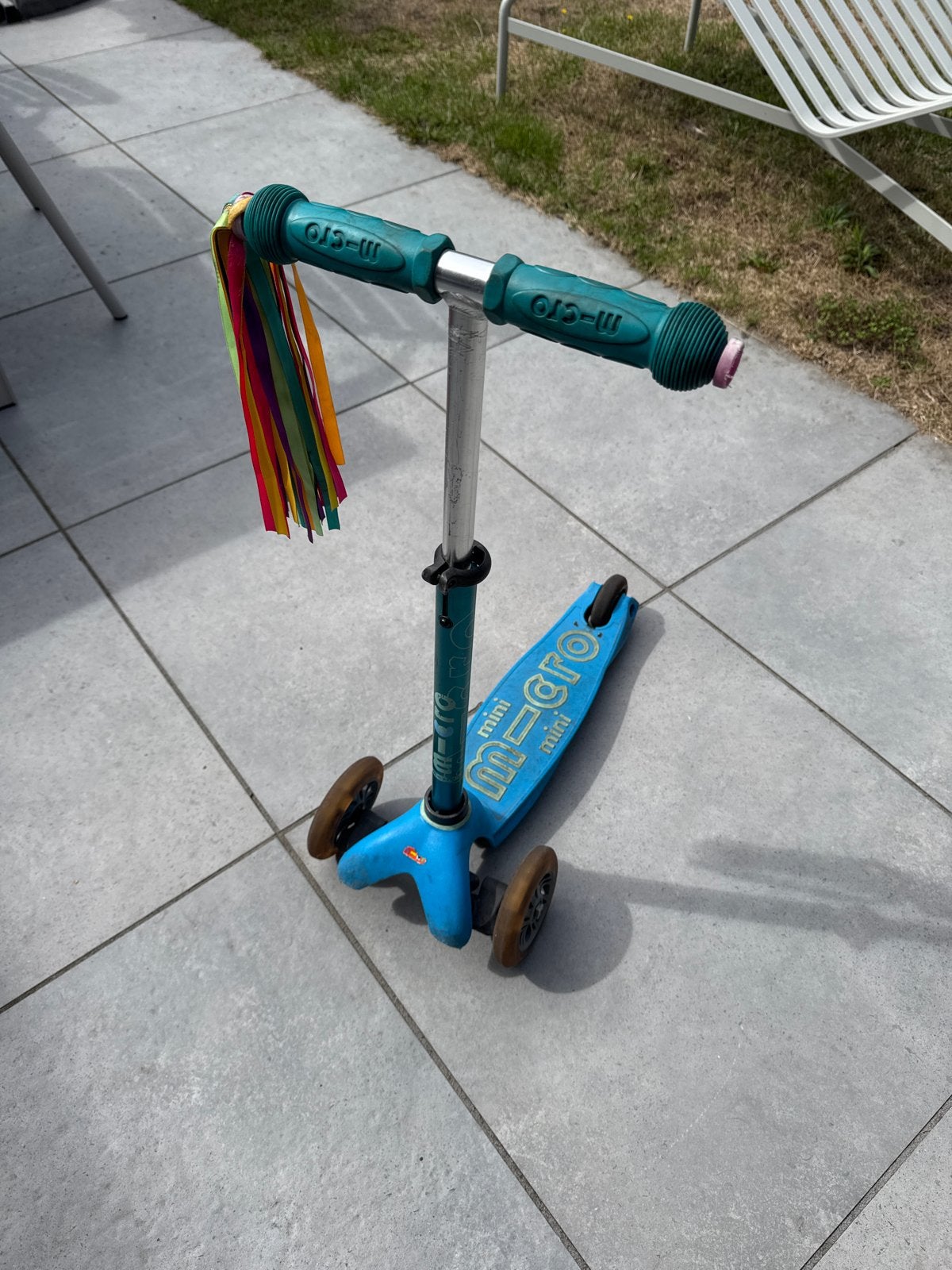 Micro Mini Step (Blauw) - Gebruikt, Fietsen en Brommers, Ophalen, Gebruikt, Gewone step