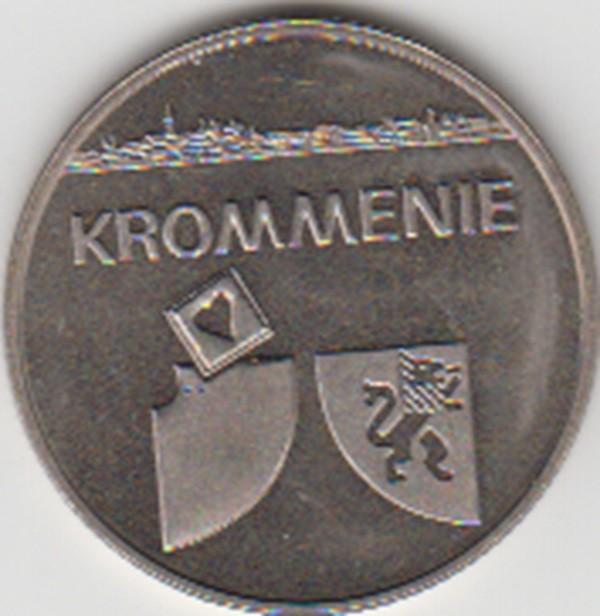 Penning 1 Zaanse Klop 25 Jaar Zaanstad - Krommenie, Postzegels en Munten, Ophalen of Verzenden, Overige materialen, Nederland