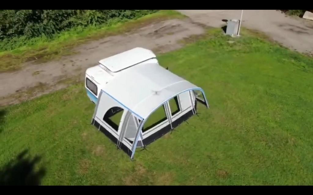 Fortex Aronde voortent voor hefdak caravans(Trigano 290)., Caravans en Kamperen, Ophalen