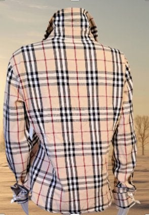 AUTHENTIEKE BURBERRY  💎Haymarket Check blouse mt 38, Maat 38/40 (M), Zo goed als nieuw, Burberry, Meerkleurig