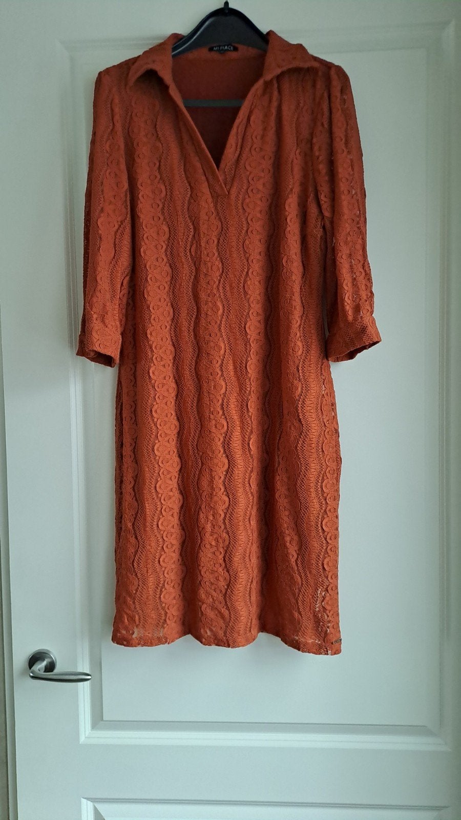 Prachtige damesjurk van Mi Piace - Maat XL, Kleding | Dames, Mi Piace, Maat 46/48 (XL) of groter, Oranje, Ophalen of Verzenden