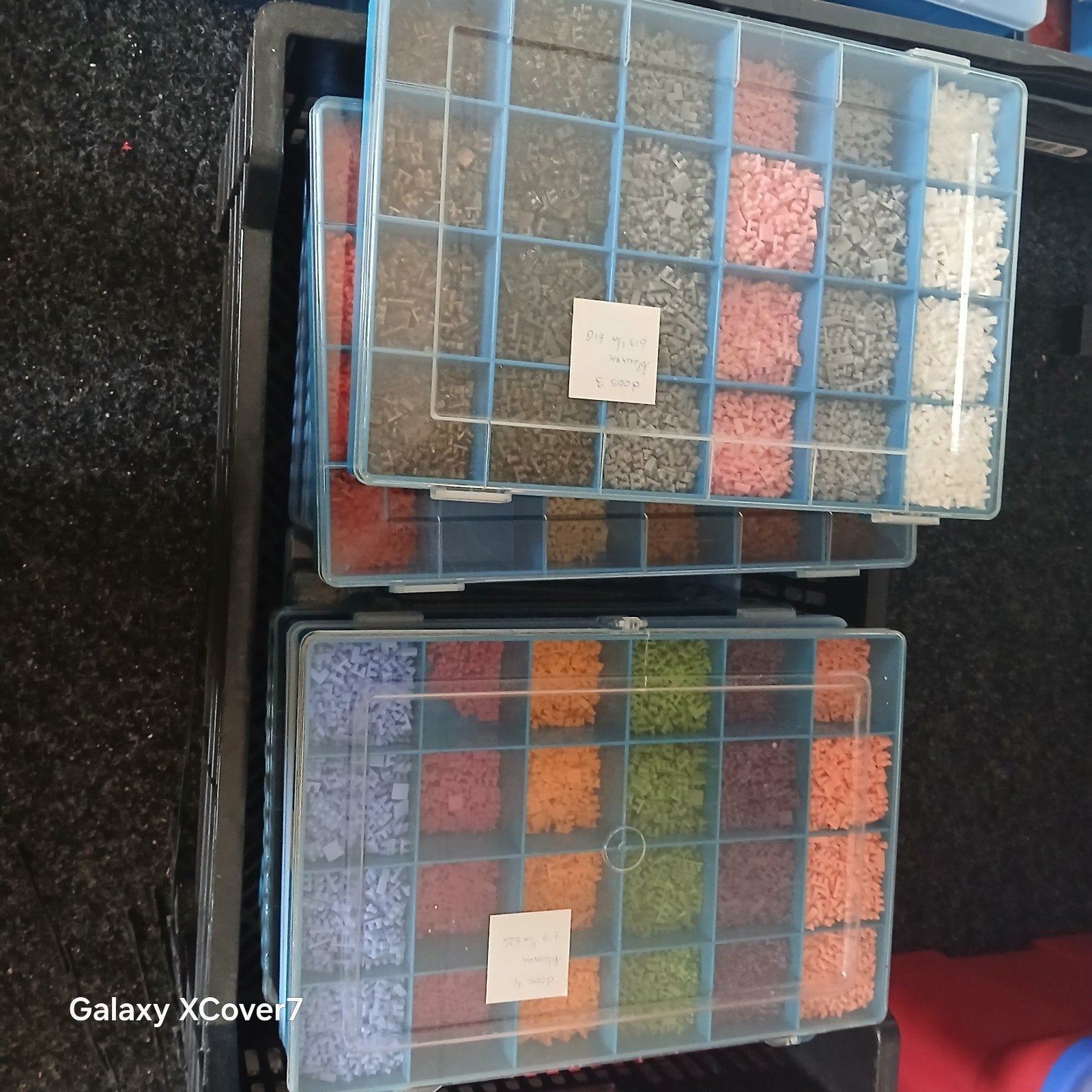 Grote collectie Ministeck: platen, steentjes en accessoires, Hobby en Vrije tijd, Ophalen, Gebruikt, Accessoires
