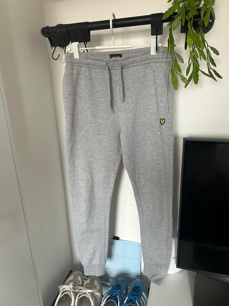 Lyle & Scott Junior Joggingbroek Grijs - Maat 12/13 jaar, Ophalen of Verzenden, Zo goed als nieuw, Overige maten, Grijs