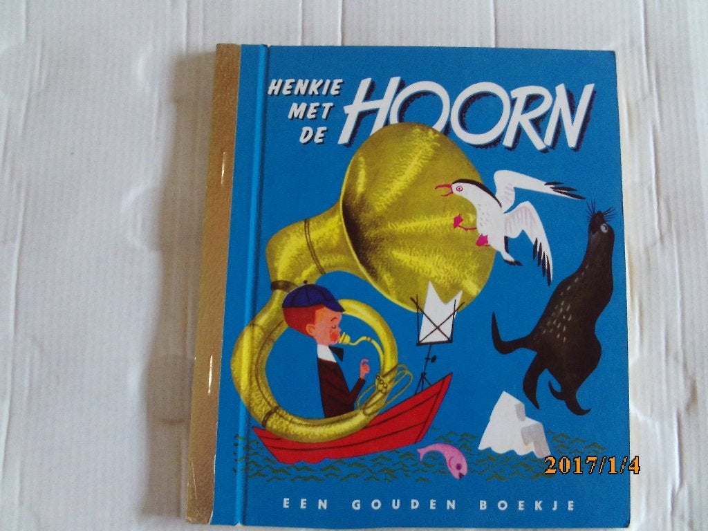 een gouden boekje: henkie met de hoorn, Ophalen of Verzenden, Gelezen, Fictie algemeen