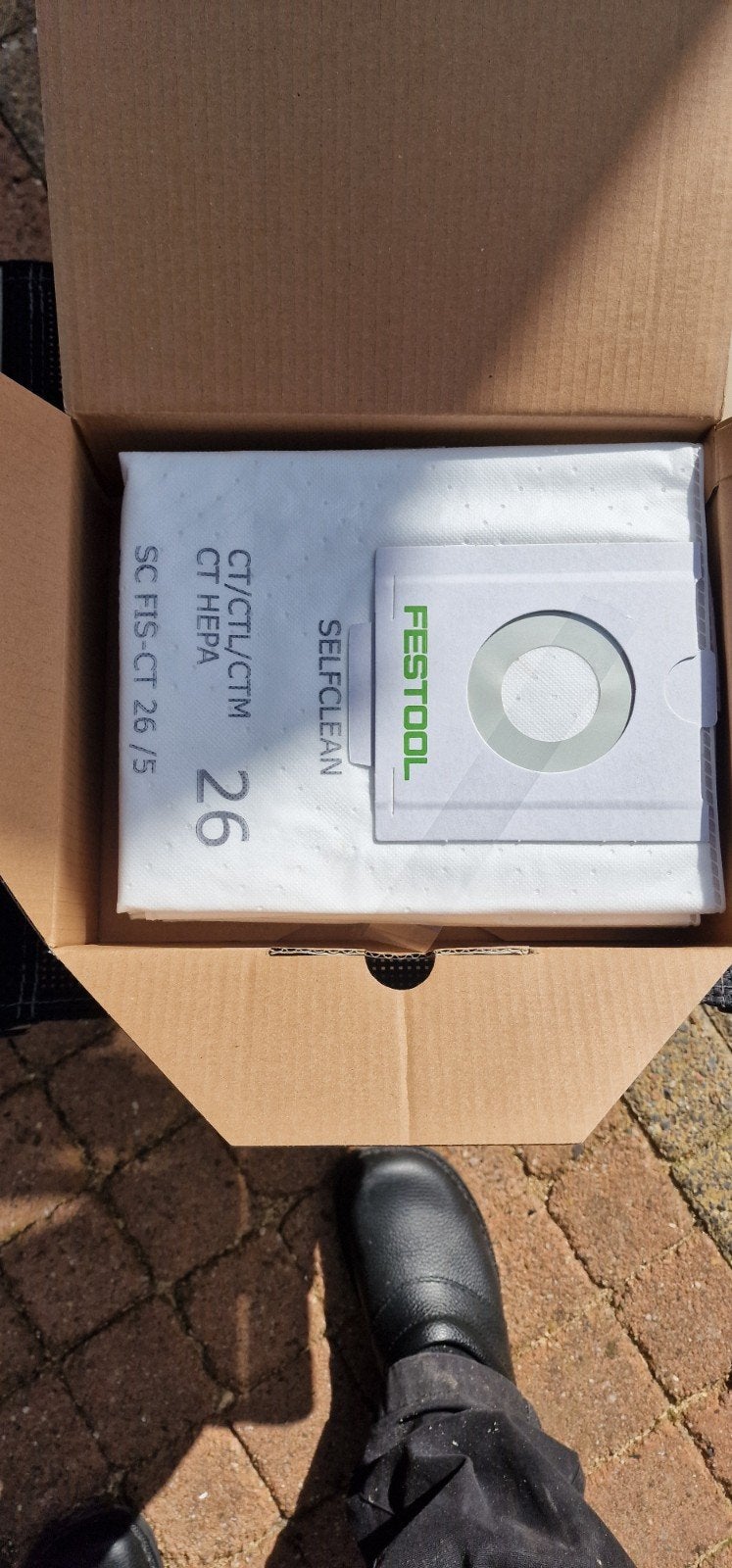 Stofzuigerzakken festool sc-fis-ct-26, Ophalen, Afzuiger