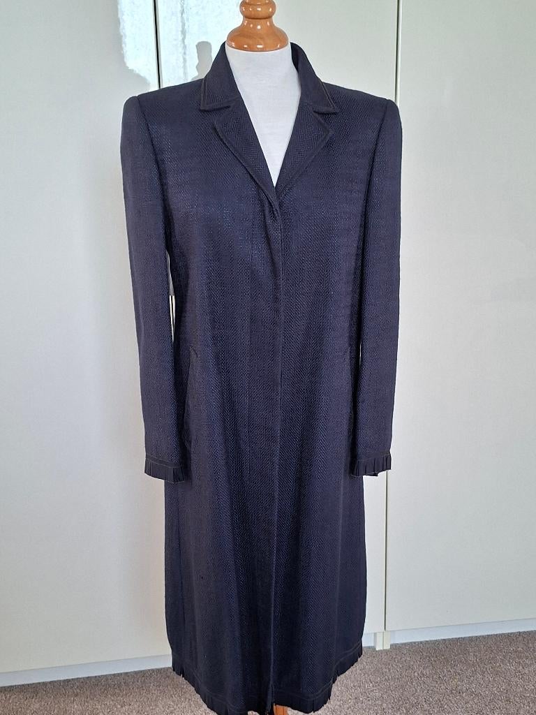 DKNY jas ( maat S-M ), Ophalen of Verzenden, Zo goed als nieuw, Maat 38/40 (M), Blauw