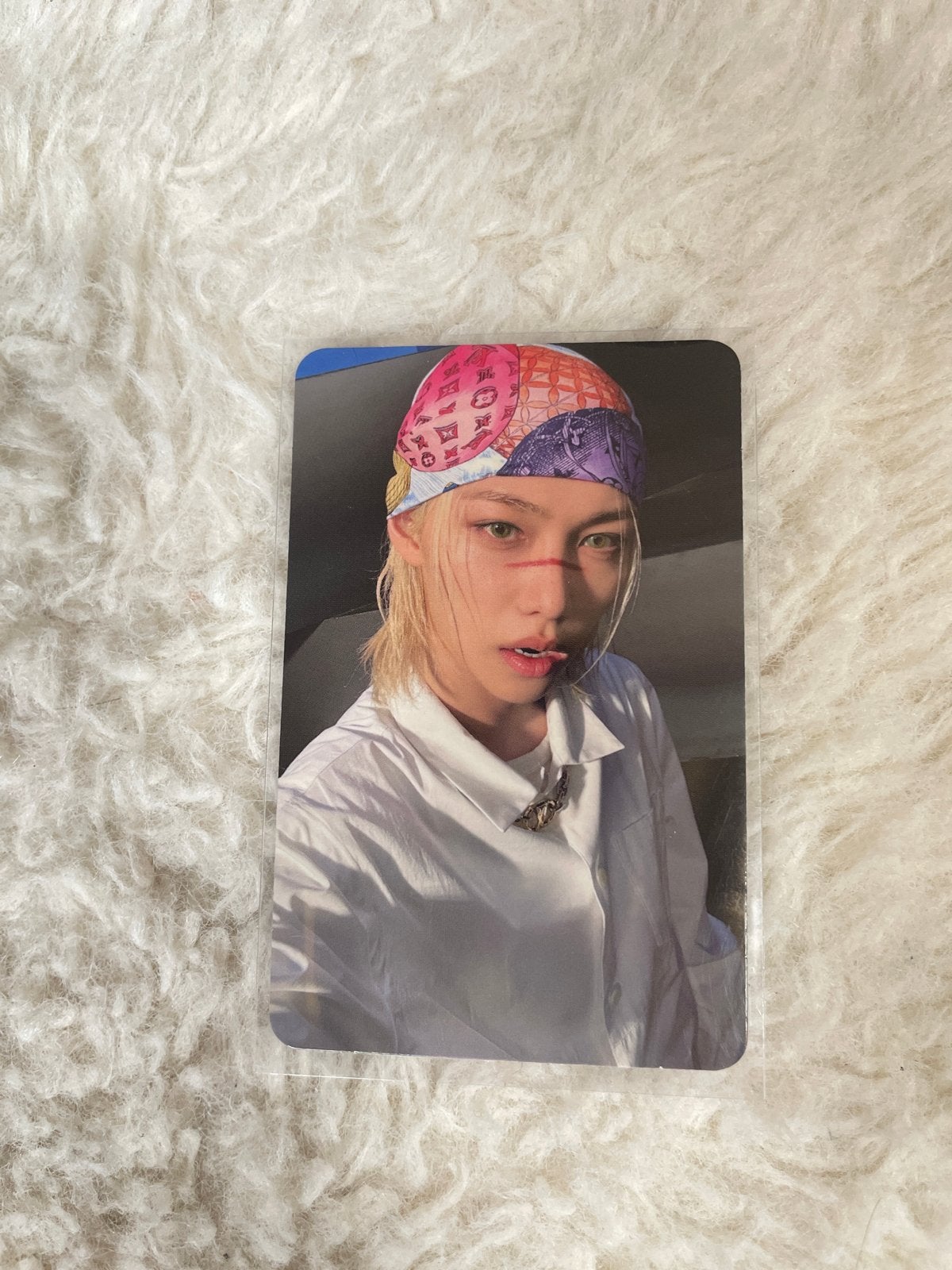 Stray Kids Felix Karma Photocard, Ophalen of Verzenden, Zo goed als nieuw