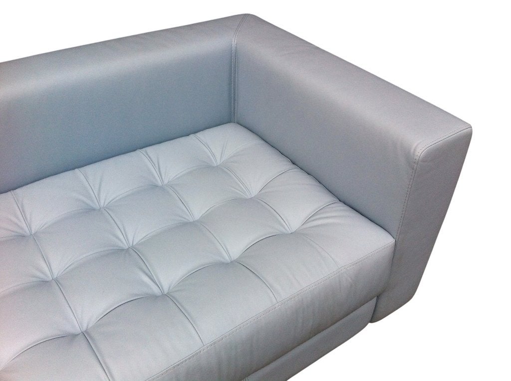 Outlet Lederen Bankstellen, Banken,Fauteuils in div. stijlen, Ophalen, 75 tot 100 cm, Rechte bank, Leer