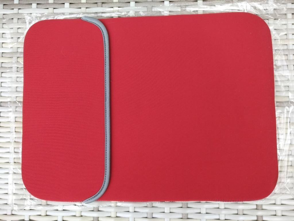 NIEUWE laptop sleeve hoes 15,6 inch laptop rood, Verzenden, 15 inch, Nieuw
