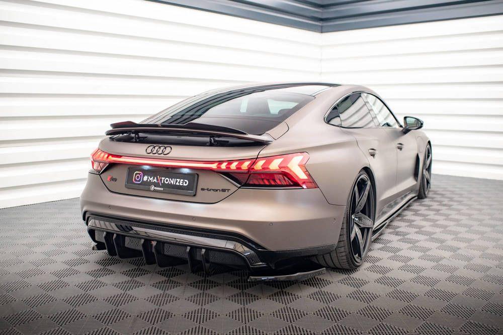 Voorlip sideskirt spoiler diffuser Audi e-Tron GT RS GT 21+, Ophalen of Verzenden