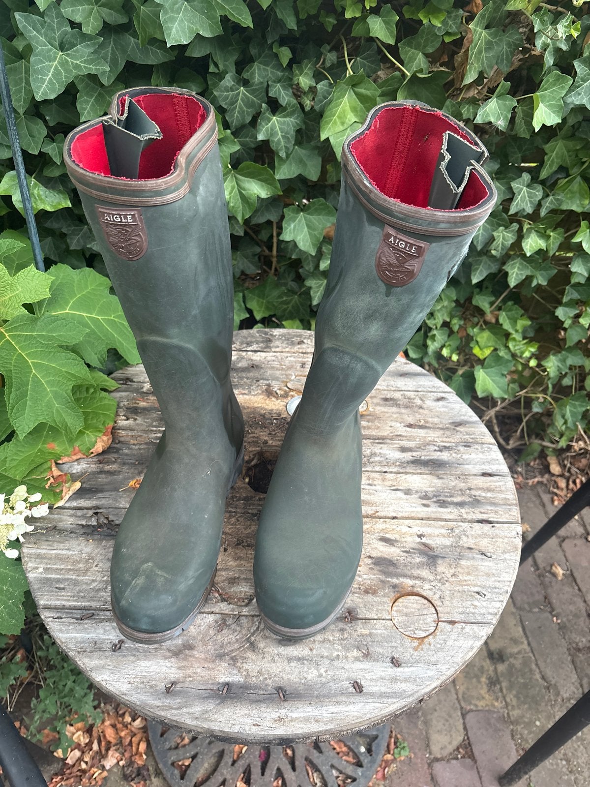 Aigle Neopreen Gevoerde Laarzen - Maat 44, Ophalen of Verzenden