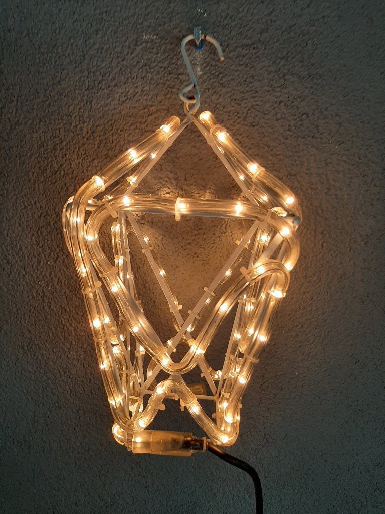 Kerst stal lantaarn verlichting, Ophalen, Gebruikt, Kunststof