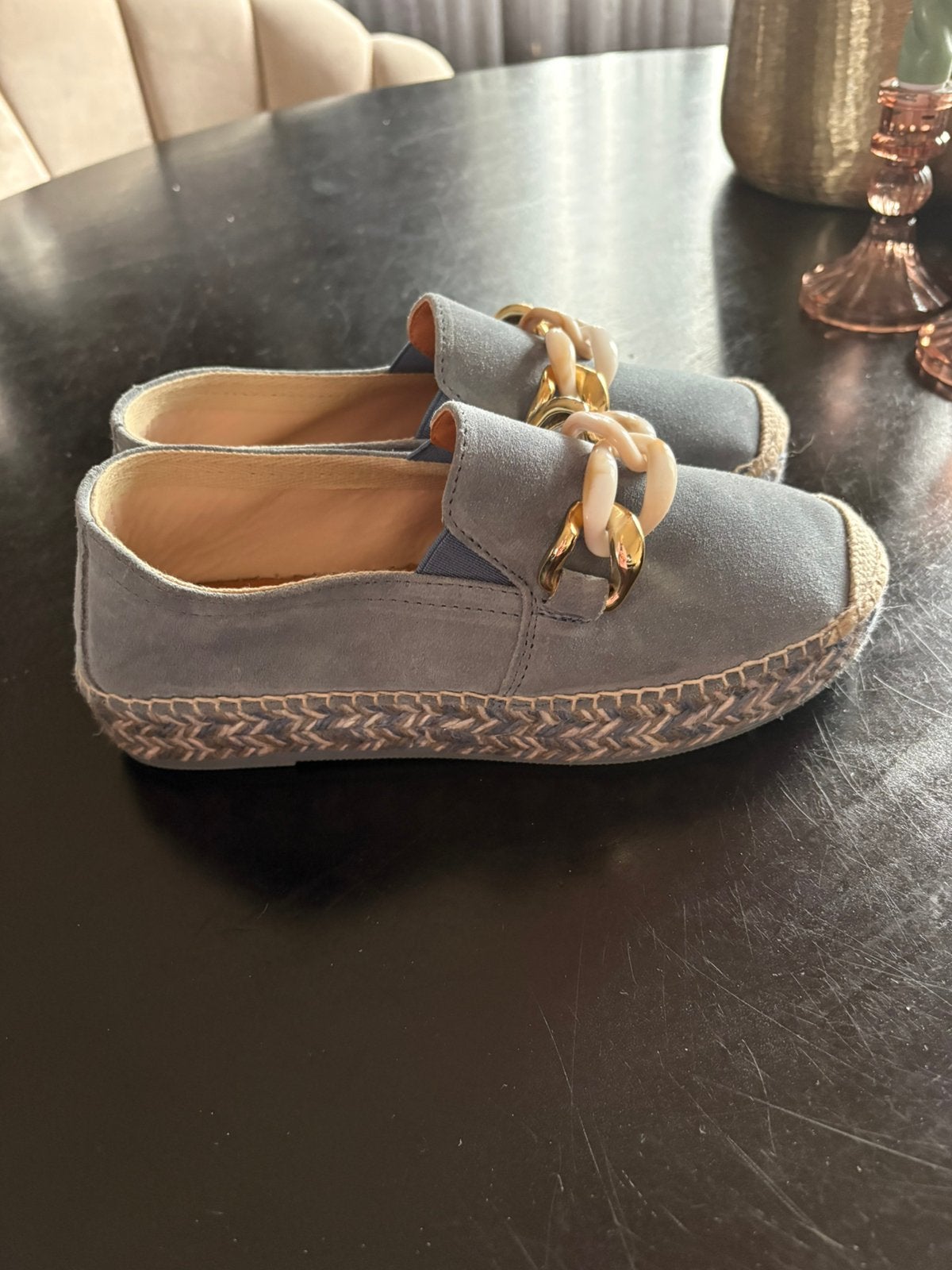 Viguera suede espadrilles instappers mt 37 NIEUW, Ophalen of Verzenden, Nieuw, Instappers