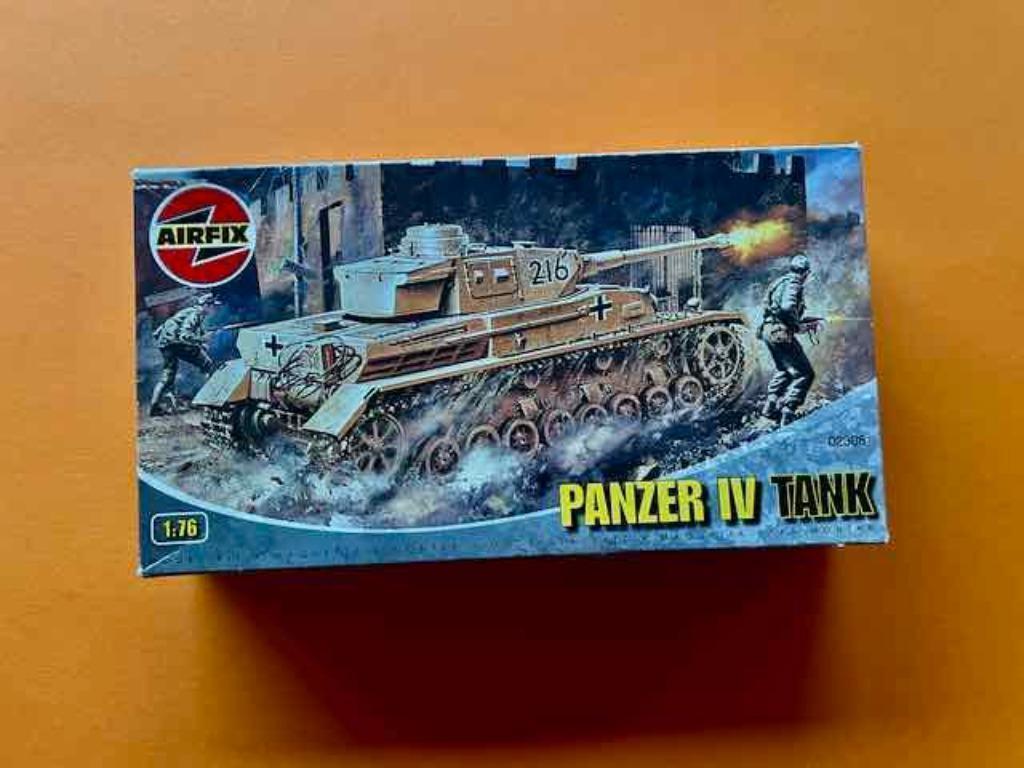 Airfix	2308	Panzer IV Tank	1/76	Vintage, Tank, Italeri, Verzenden, 1:32 tot 1:50