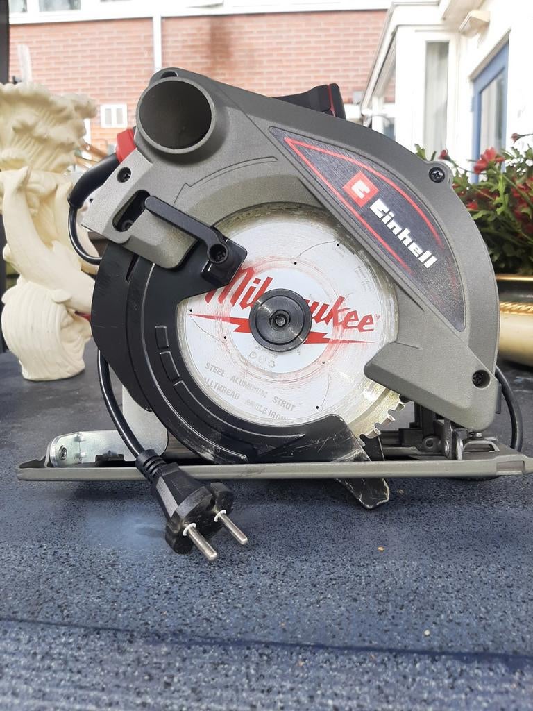 Einhell Cirkelzaag, Cirkelzaag, Ophalen of Verzenden, Zo goed als nieuw, 30 tot 70 mm