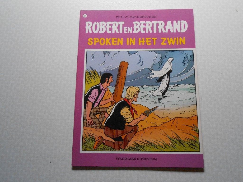 Robert en Bertrand 22 Spoken in het Zwin 1977 ste druk., Boeken, Willy Vandersteen, Eén stripboek, Nieuw, Ophalen of Verzenden