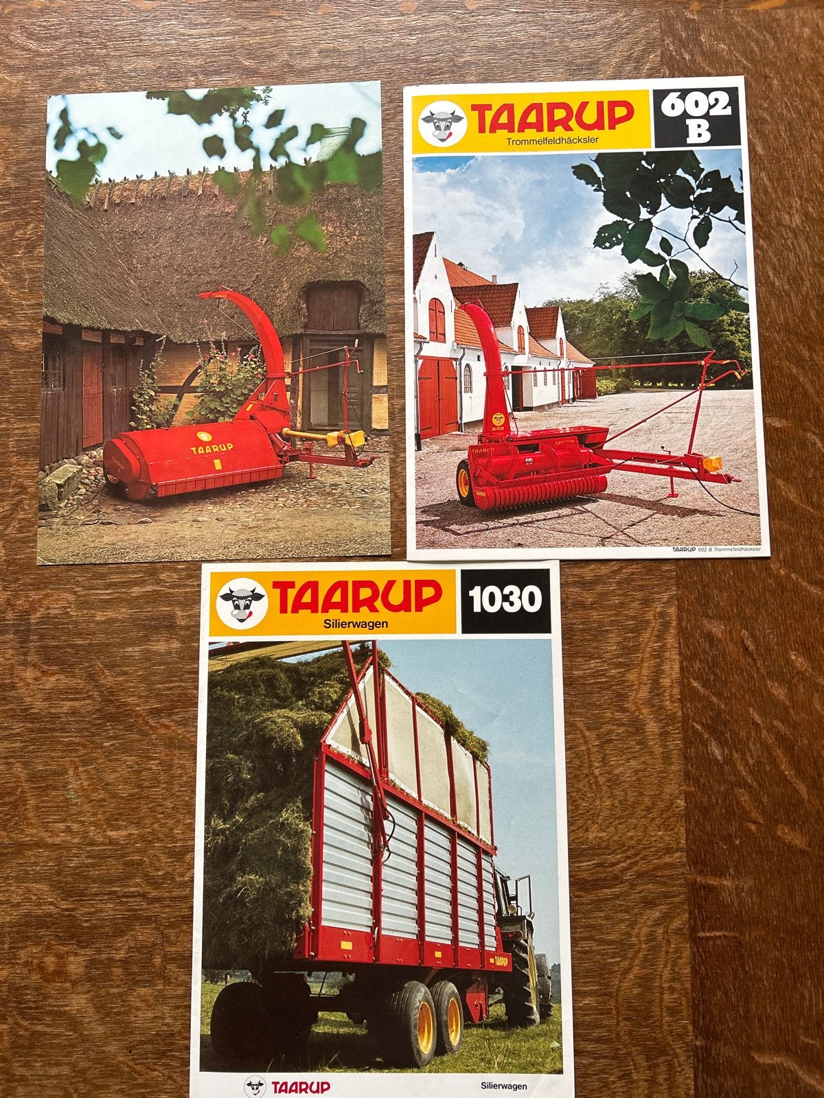 Taarup brochures: 602B Trommelhäcksler & 1030 Silierwagen, Boeken, Ophalen of Verzenden, Zo goed als nieuw