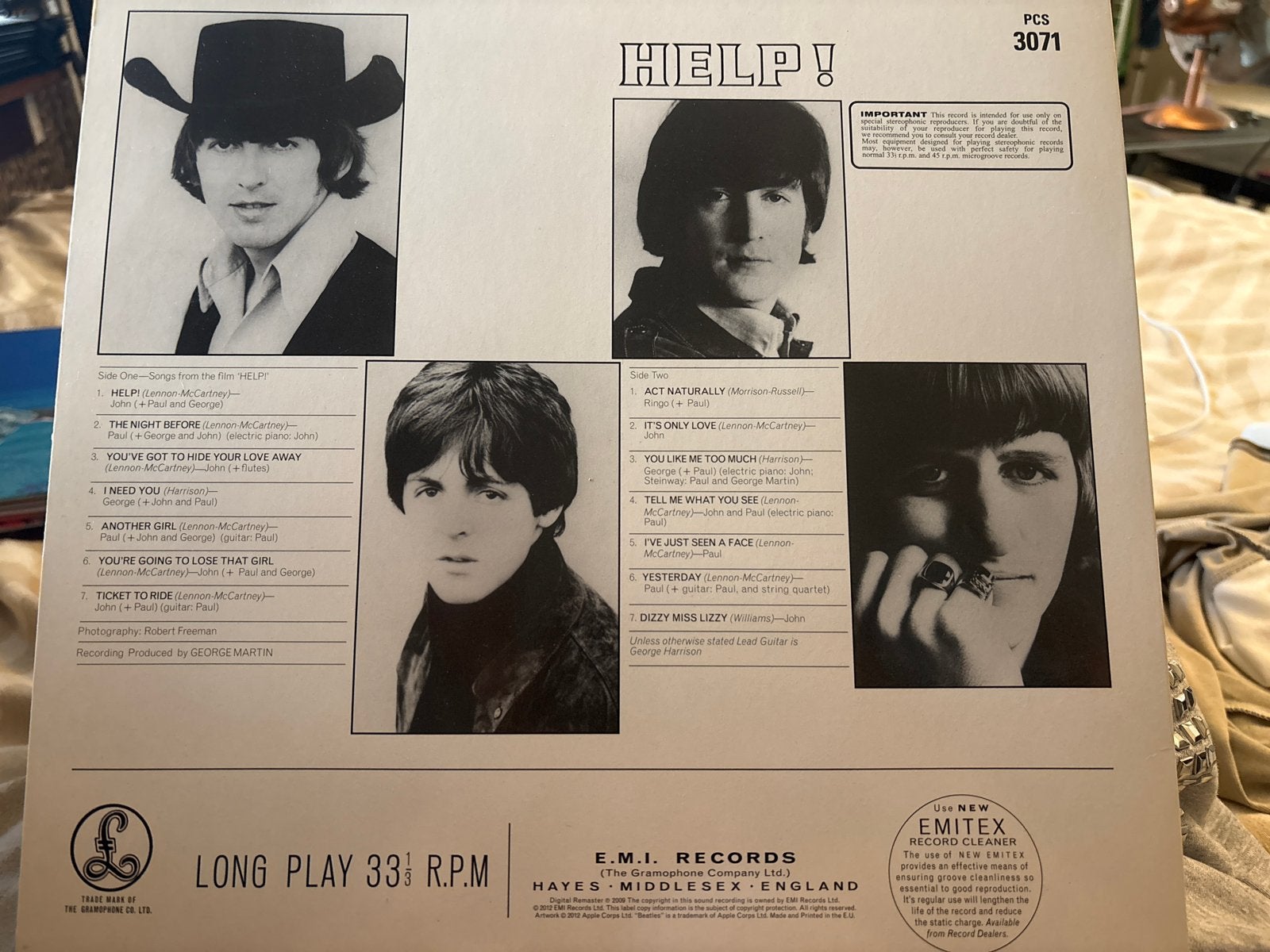 The Beatles - Help! LP, Cd's en Dvd's, LP, Rock, Ophalen of Verzenden, Zo goed als nieuw
