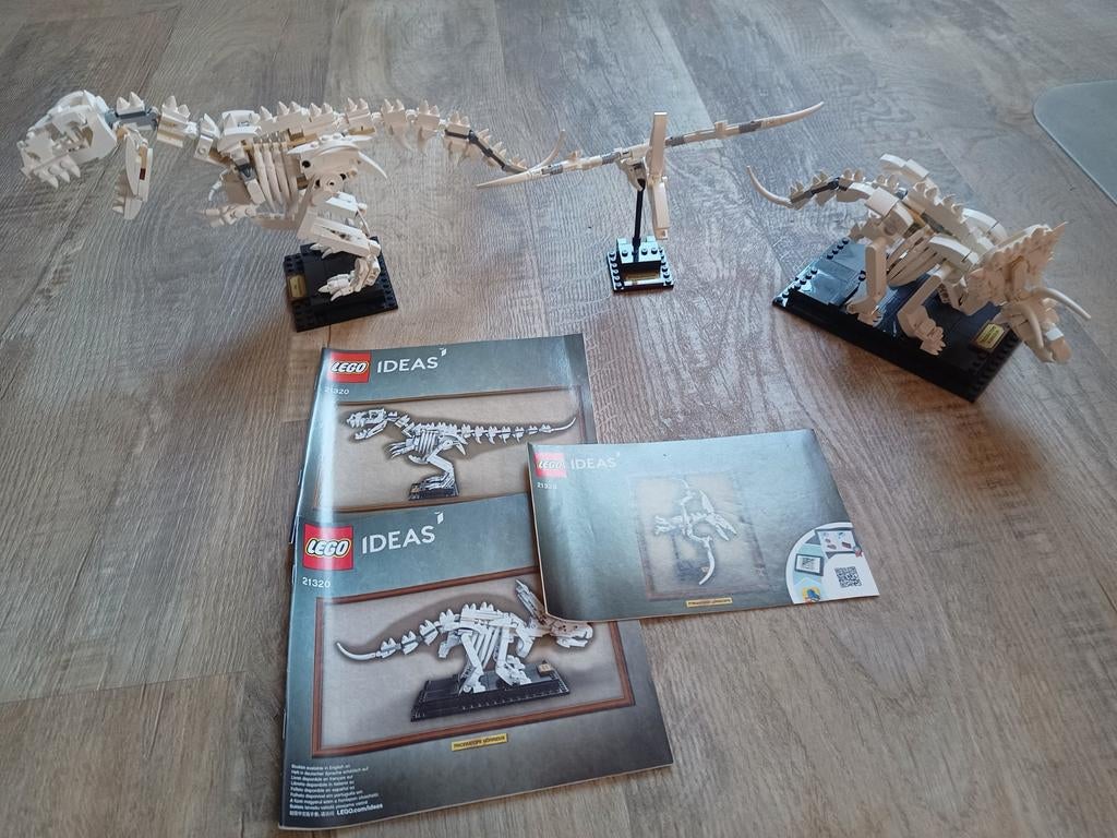 Lego Ideas 21320 Dinosaurus Fossielen, Compleet, Lego, Ophalen of Verzenden, Complete set