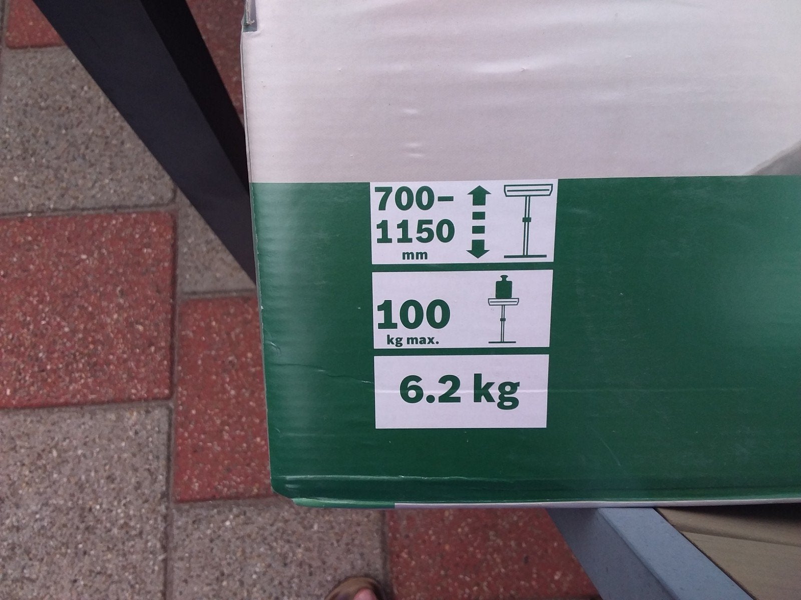 Rollensteun Bosch PTA 100, Doe-het-zelf en Verbouw, Ophalen, Nieuw