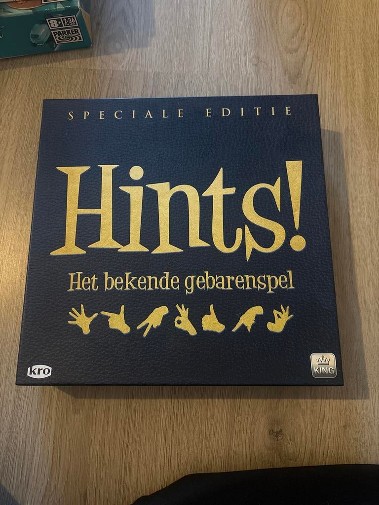 Hints! Het bekende gebarenspel - Speciale Editie, Ophalen, Zo goed als nieuw
