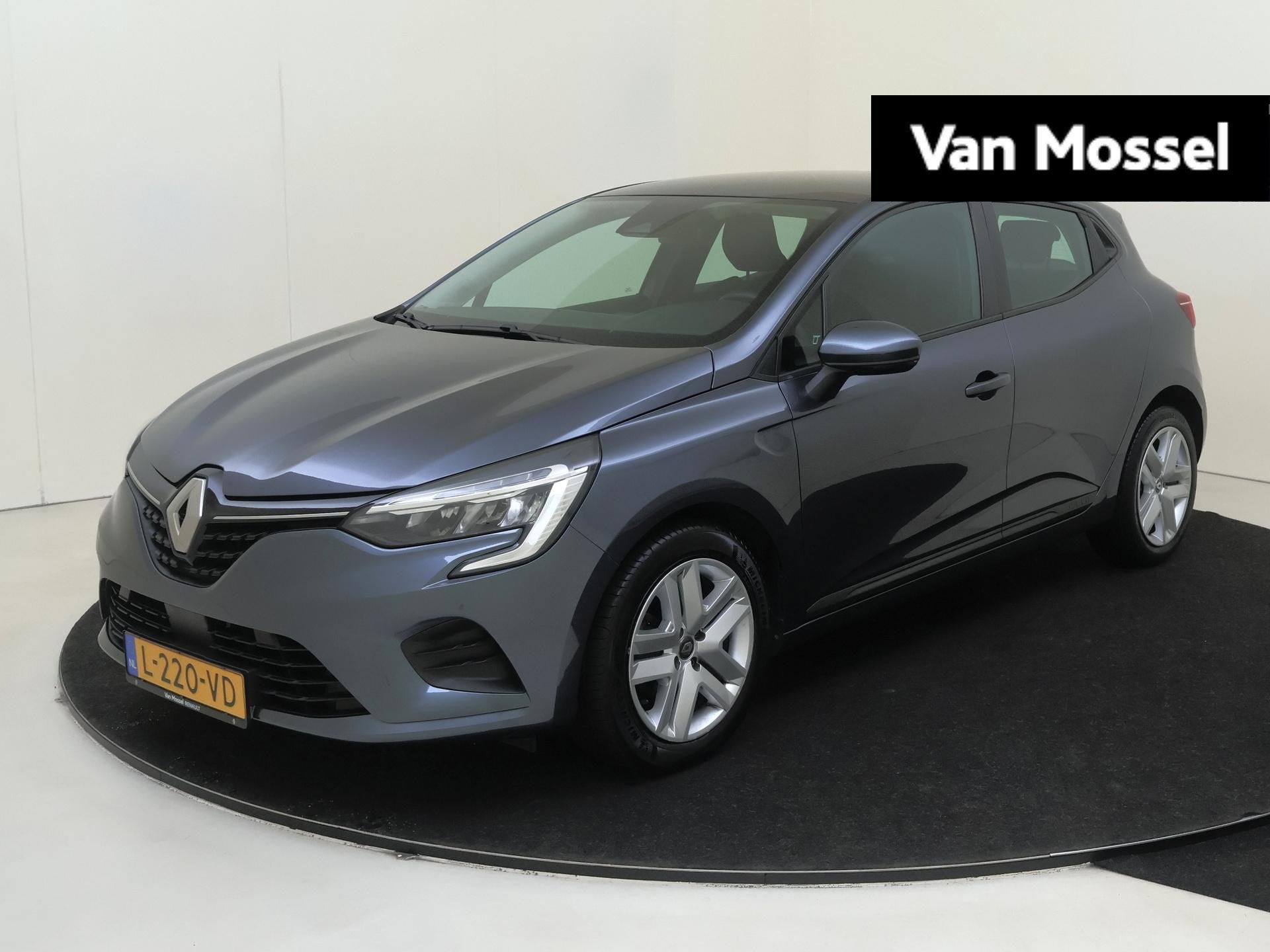 Renault Clio 1.0 TCe Zen | navigatie | airco | bluetooth, Voorwielaandrijving, Stof, Gebruikt, 49 €/maand