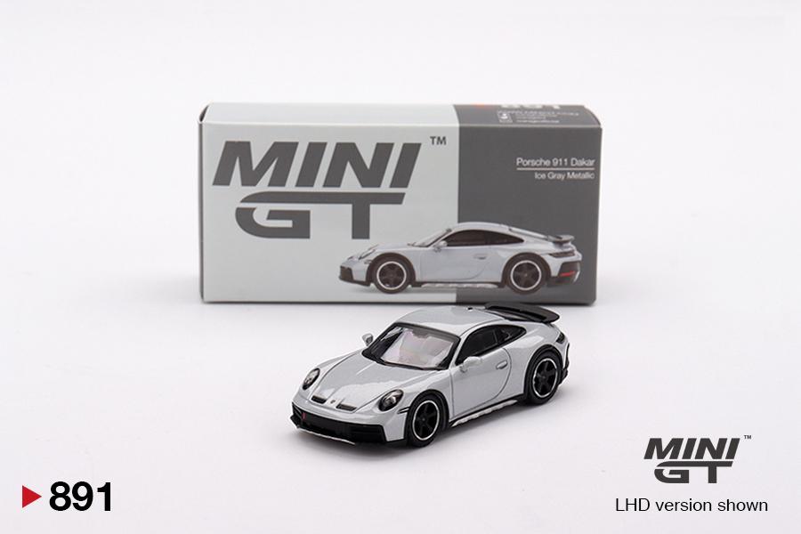 Mini GT Porsche 911 dakar, Hobby en Vrije tijd, Modelauto's | Overige schalen, Ophalen of Verzenden, Zo goed als nieuw, Auto