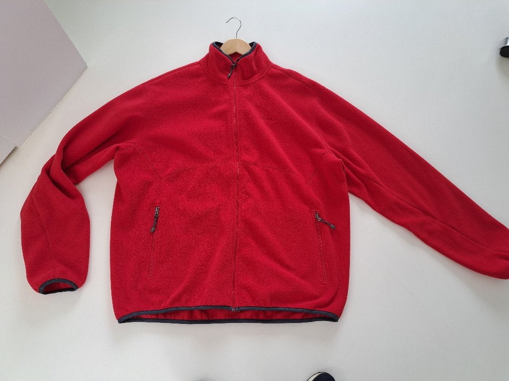 Tenson rood fleece vest, met rits, 58 of 4XL, Maat 56/58 (XL), Ophalen of Verzenden, Zo goed als nieuw, Tenson