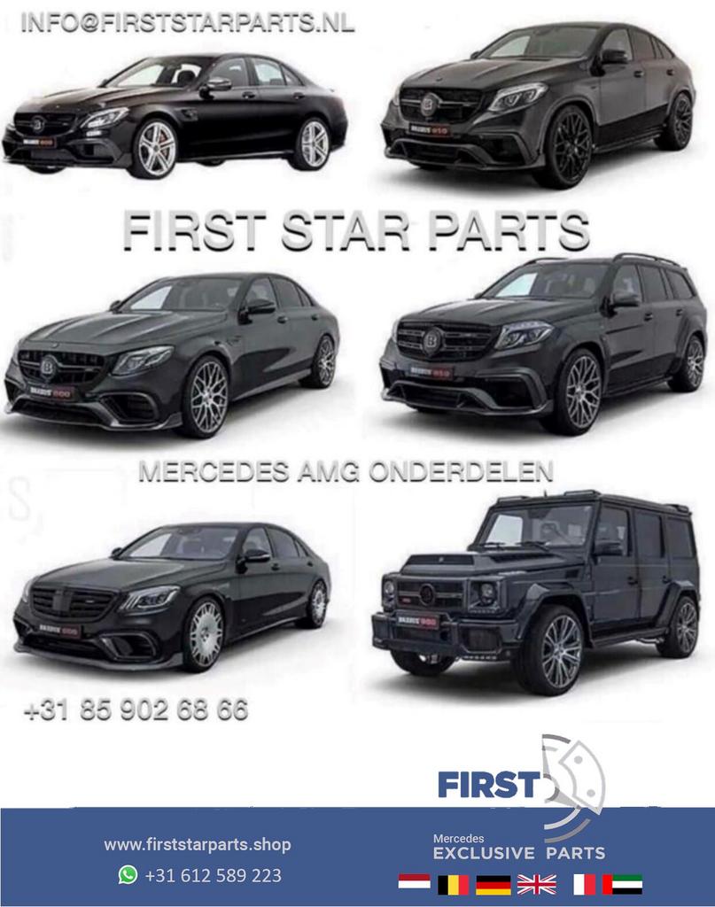 W213 AMG LINE VOORBUMPER + GT PANAMERICANA GRIL Mercedes E K, Gebruikt, -, Voor, Ophalen of Verzenden