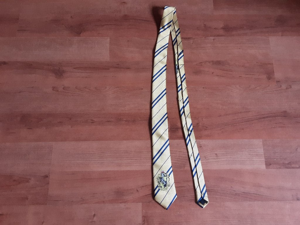 Harry Potter Stropdas Hufflepuff, Ophalen of Verzenden, Nieuw, Overige typen