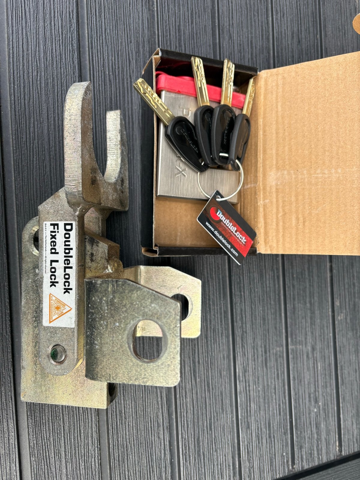 DoubleLock Fixed Lock - zo goed als nieuw, Ophalen of Verzenden, Nieuw
