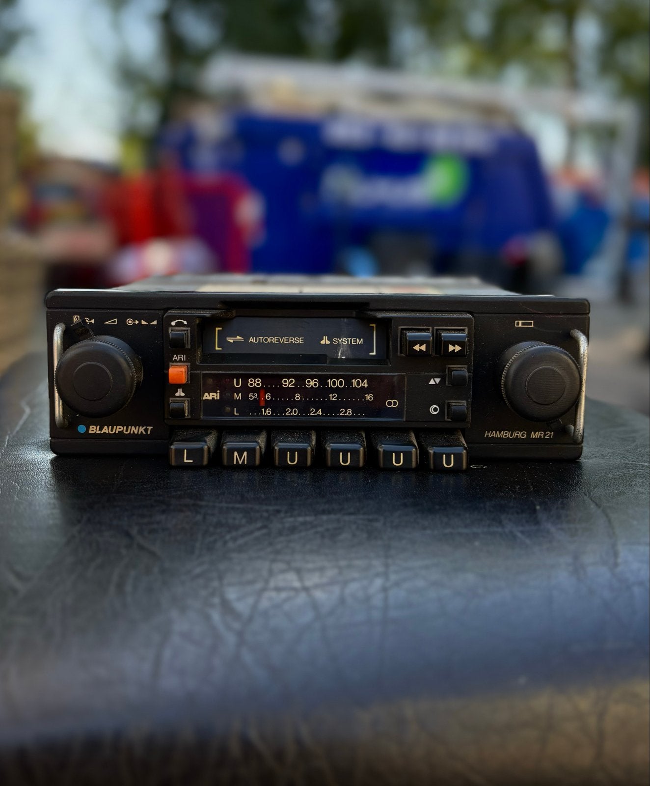 Blaupunkt Hamburg MR 21 Autoradio - Vintage Cassette, Ophalen of Verzenden, Gebruikt
