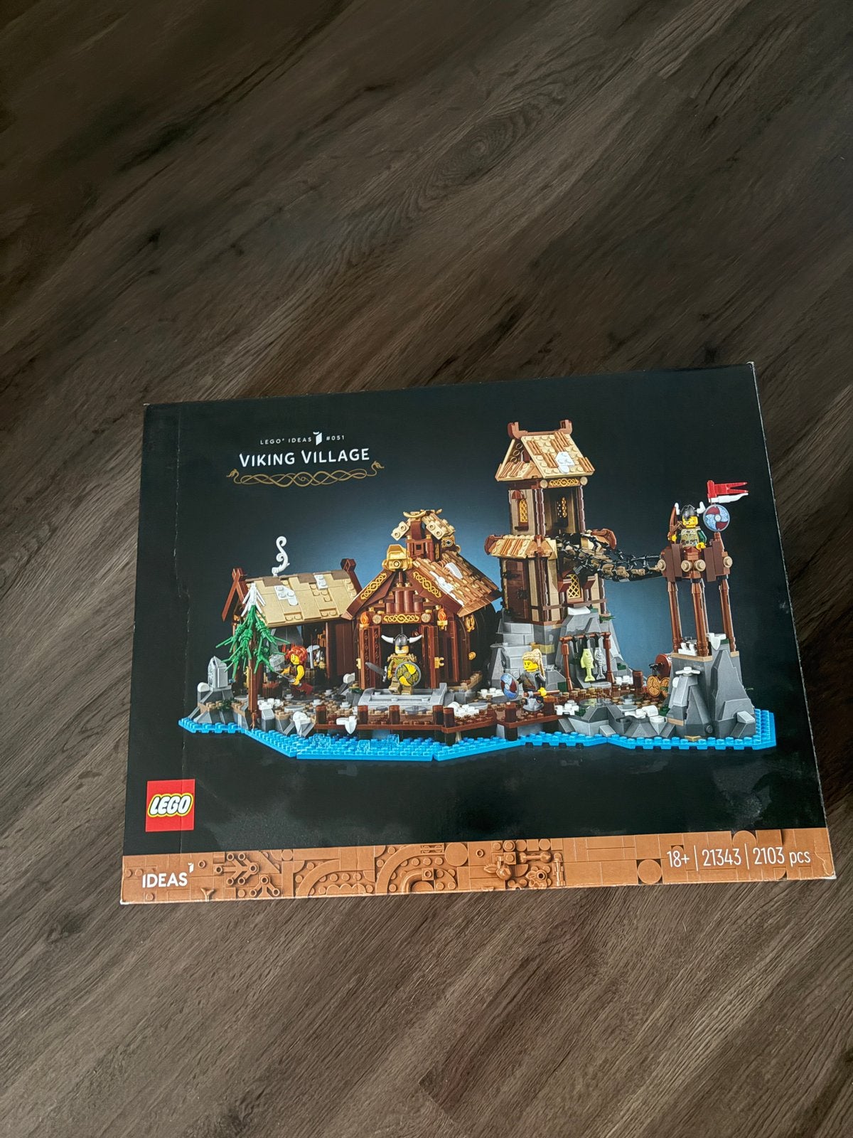Lego 21343 Ideas Viking dorp, Ophalen, Lego, Compleet, Complete set