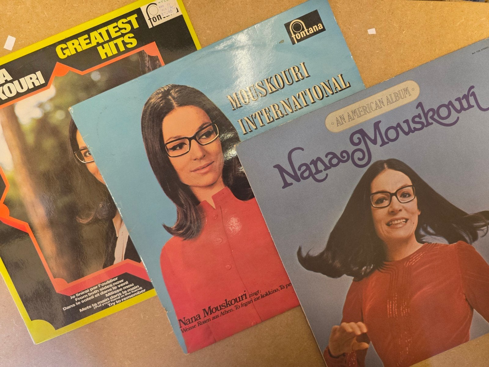 3 lp's van Nana Mouskouri, Ophalen of Verzenden, Gebruikt, 12 inch
