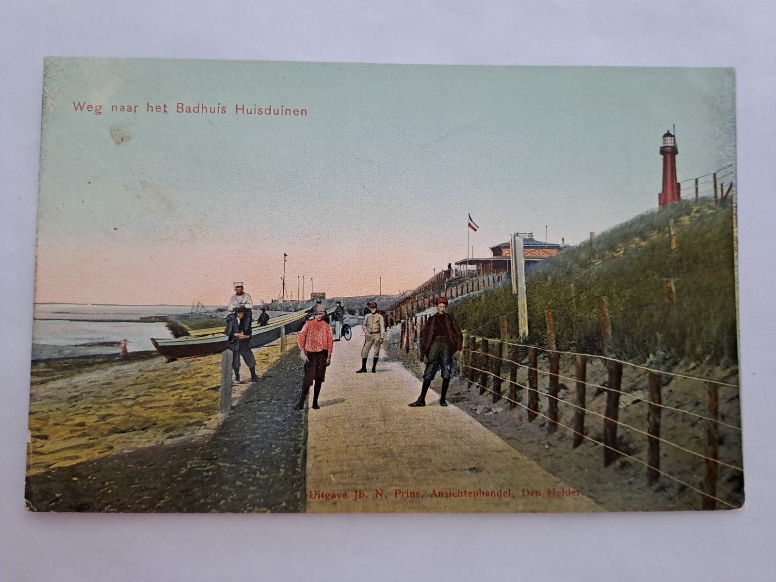 Huisduinen, weg naar badhuis, Ophalen of Verzenden