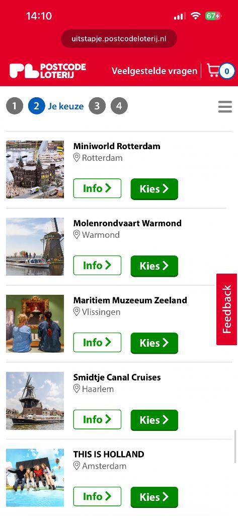 Te koop 4 kaartjes attractie bieden vanaf 80€, Drie personen of meer