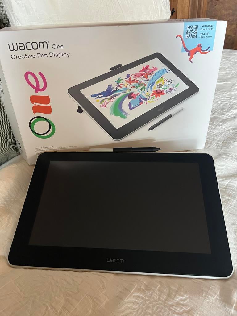 Wacom One Creative Pen Display, Verzenden, Zo goed als nieuw, Draadloos