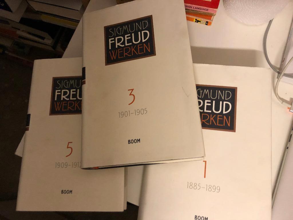 Sigmund Freud Werken 1, 3 en 5, Ophalen of Verzenden, Gelezen, Sigmund Freud