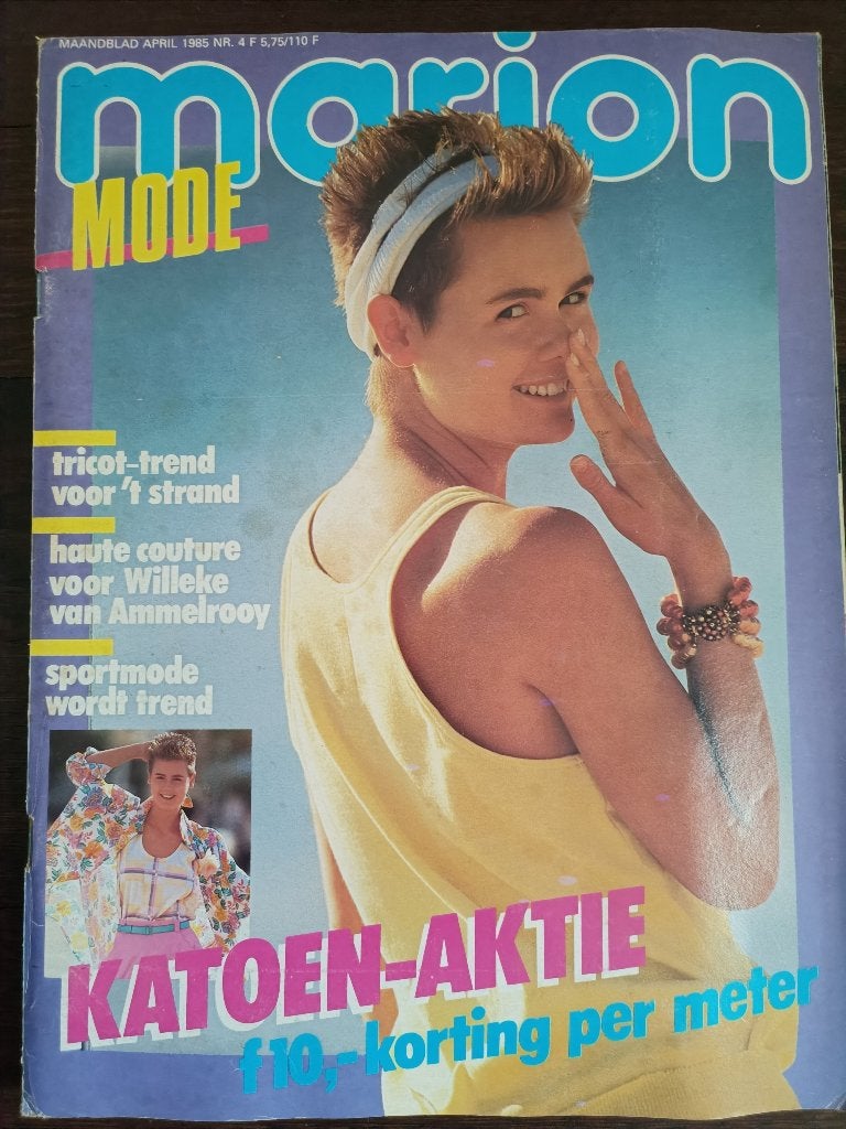 Marion april 1985, Ophalen of Verzenden, Zo goed als nieuw, Vrouw, Marion