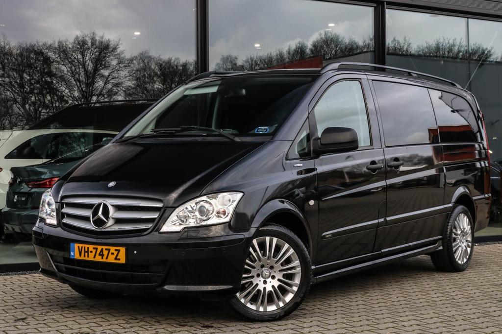 Mercedes-Benz Vito 122 CDI 320 V6 Lang DC - NAVI - BTW - BI-, Auto's, Automaat, Euro 5, Achterwielaandrijving, Gebruikt