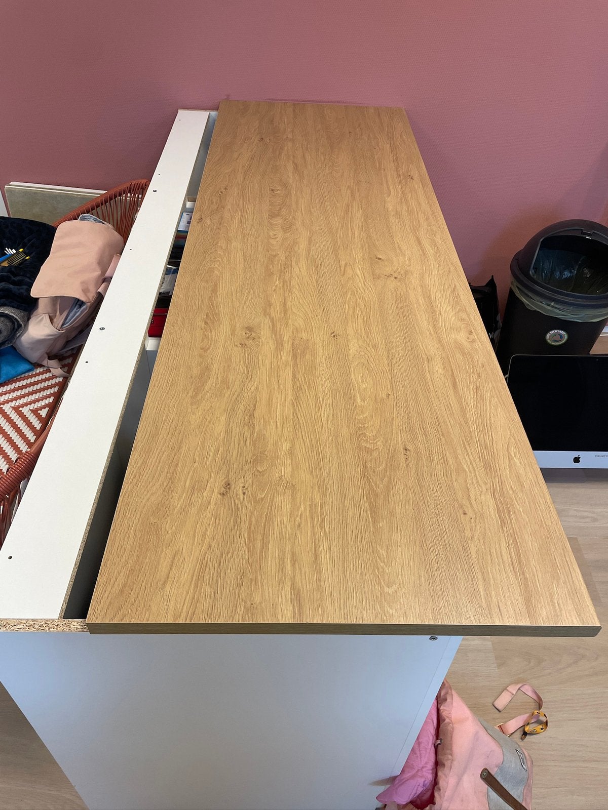 Knoxhult keukenblad 182x61, Ophalen, 150 tot 200 cm, Nieuw, Minder dan 100 cm