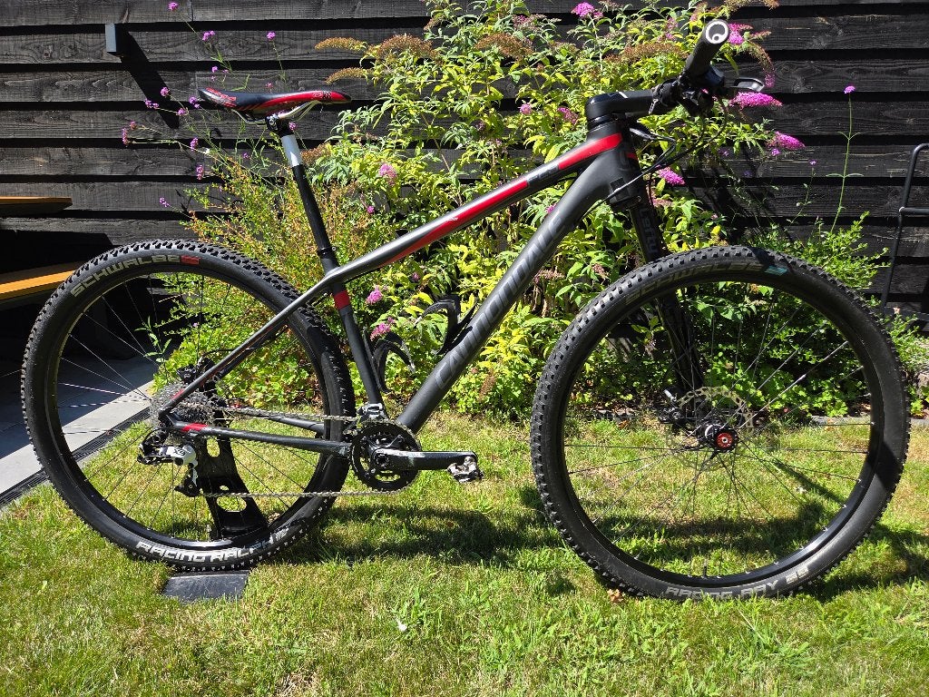Cannondale F29 Carbon 3 model 2015 maat M, Gebruikt, Hardtail, Heren, Schijfrem