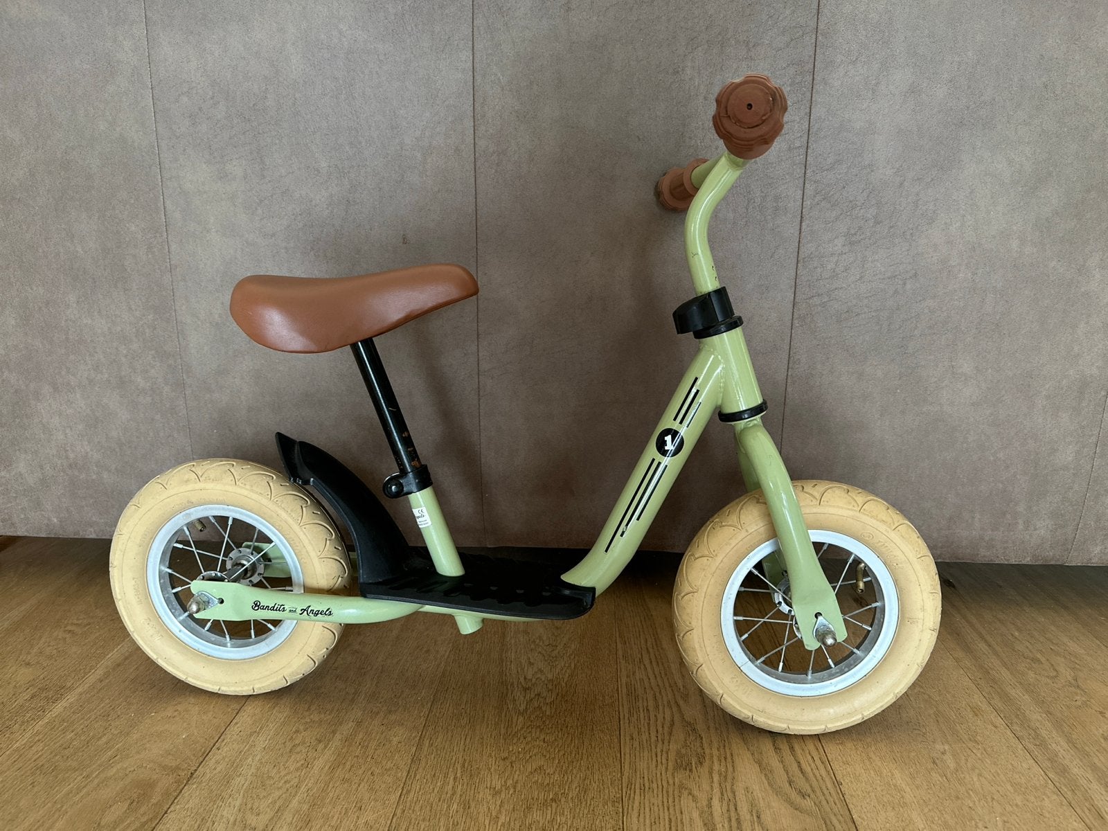 Bandits and Angels Starter Retro Loopfiets Groen, Ophalen, Gebruikt, 16 tot 20 inch