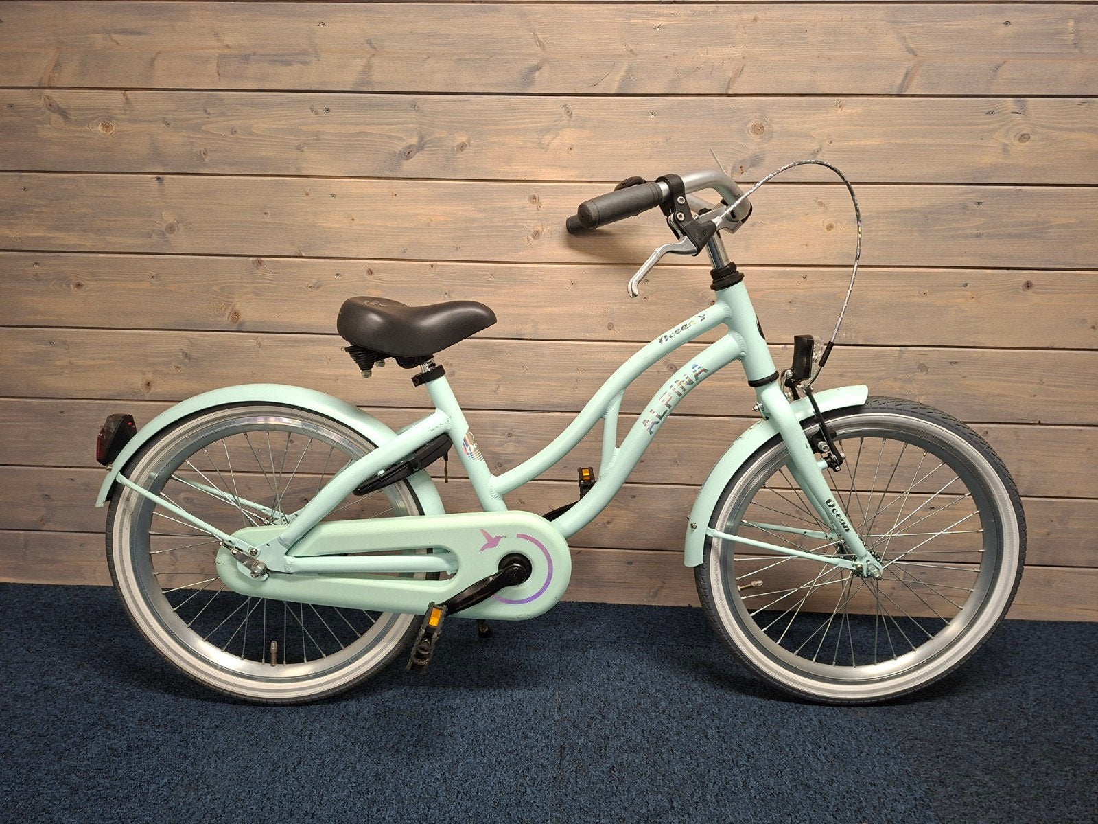 Alpina Ocean 20inch meidenfiets gebruikt., Ophalen, Gebruikt, Terugtraprem, Alpina