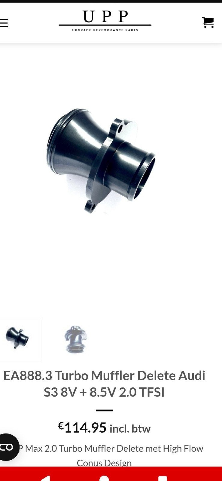 Golf 7R Blow-Off Valve Adapter -, Ophalen of Verzenden, Nieuw, Audi
