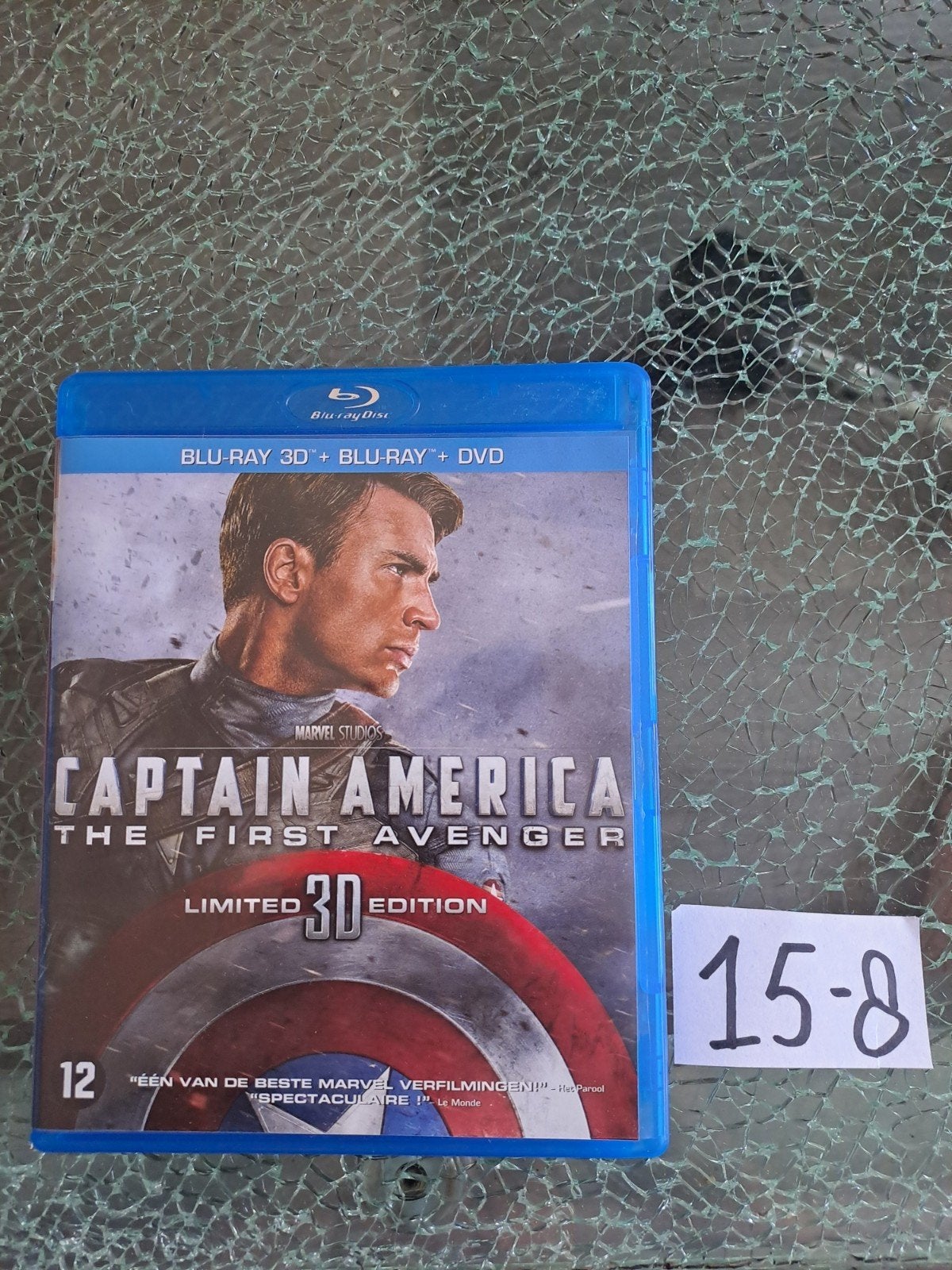 Captain America: The First Avenger - 3D Blu-ray + Blu-ray, Ophalen of Verzenden